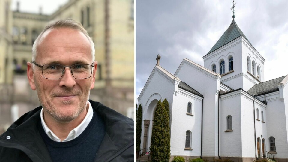 STRØM: Kirkeverge Kjetil Haga forteller at sparekniven skal frem igjen i januar etter en varmere høytid i Oslos kirker. STRØM: Kirkeverge Kjetil Haga forteller at sparekniven skal frem igjen i januar etter en varmere høytid i Oslos kirker.