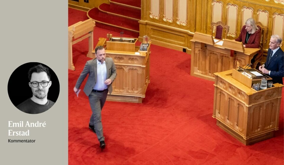 KAMPEN: I Stortinget skal SV dei neste vekene forhandle med regjeringspartia om statsbudsjettet. Det er der kampen om bistandsbudsjettet òg vil stå, skriv kommentator Emil André Erstad. KAMPEN: I Stortinget skal SV dei neste vekene forhandle med regjeringspartia om statsbudsjettet. Det er der kampen om bistandsbudsjettet òg vil stå, skriv kommentator Emil André Erstad.