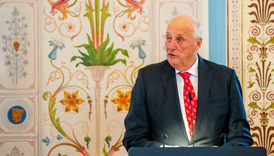 Kong Harald ble frarådet fra å kondolere i forbindelse med konflikten mellom Israel og Palestina. Foto: Fredrik Varfjell / NTB / POOL Kong Harald ble frarådet fra å kondolere i forbindelse med konflikten mellom Israel og Palestina. Foto: Fredrik Varfjell / NTB / POOL