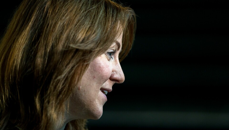 Arbeids- og inkluderingsminister Tonje Brenna sier det ikke skal være nødvendig å stå i matkø her i landet. Foto: Gorm Kallestad / NTB Arbeids- og inkluderingsminister Tonje Brenna sier det ikke skal være nødvendig å stå i matkø her i landet. Foto: Gorm Kallestad / NTB