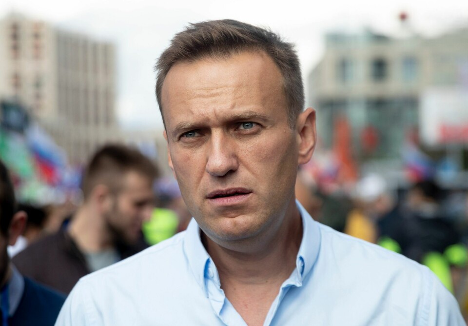 Russiske fengselsstyresmakter: Aleksej Navalnyj er død FILE In this file photo taken on Saturday, July 20, 2019, Russian opposition activist Alexei Navalny attends a protest in Moscow, Russia. Navalny has been detained by police near his home in Moscow as he left for a jog, it was reported on Wednesday, July 24, 2019. (AP Photo/Pavel Golovkin, File)