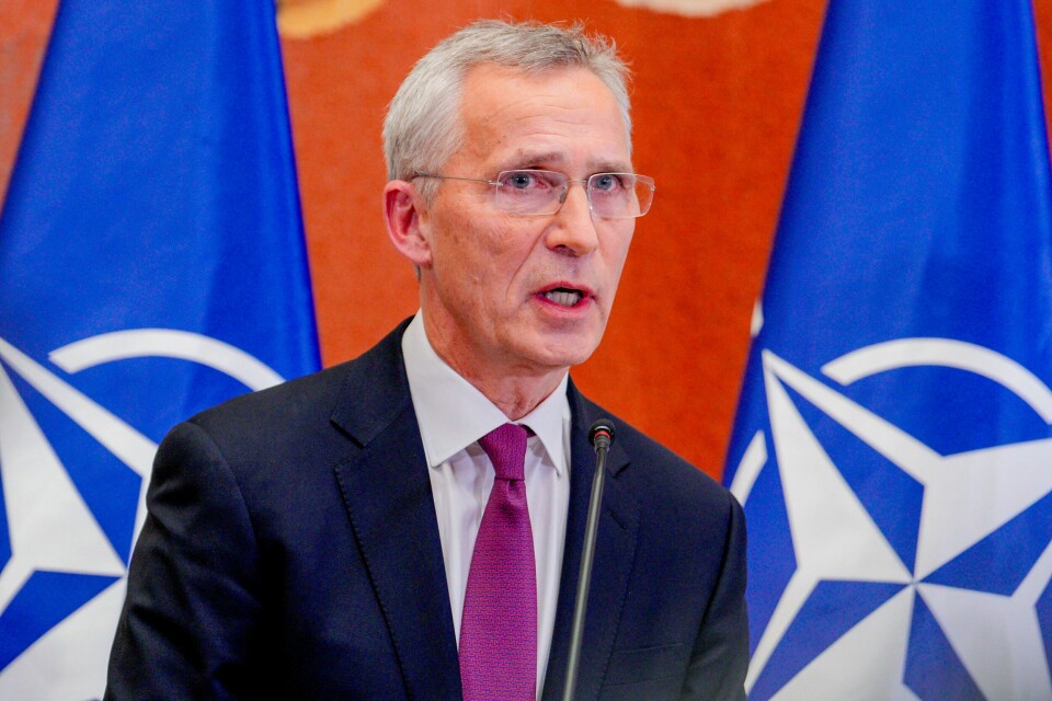 Natos generalsekretær Jens Stoltenberg har blitt nominert til Nobels fredspris av Venstres Abid Raja. Foto: Javad Parsa / NTB Jens Stoltenberg mener Nato ikke bør spille en direkte rolle i konflikten mellom Israel og Palestina. Foto: Javad Parsa / NTB