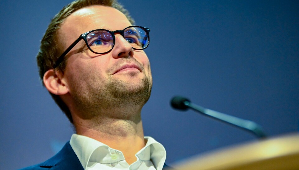 GÅR AV: Kjell Ingolf Ropstad går fredag av som leder av KrF. Ifølge Dagen planlegger partiet et ekstraordinært landsmøte i november. KrF-leder og barne- og likestillingsminister Kjell Ingolf Ropstad på sin andre pressekonferanse på to dager.Foto: Annika Byrde / NTB