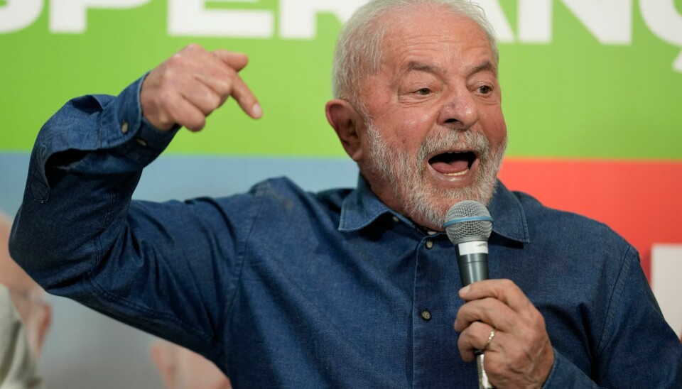 Lula da Silva leder på meningsmålingene i Brasil foran den sittende presidenten, høyrepopulisten Jair Bolsonaro. Foto: Andre Penner / AP / NTB Lula da Silva leder på meningsmålingene i Brasil foran den sittende presidenten, høyrepopulisten Jair Bolsonaro. Foto: Andre Penner / AP / NTB