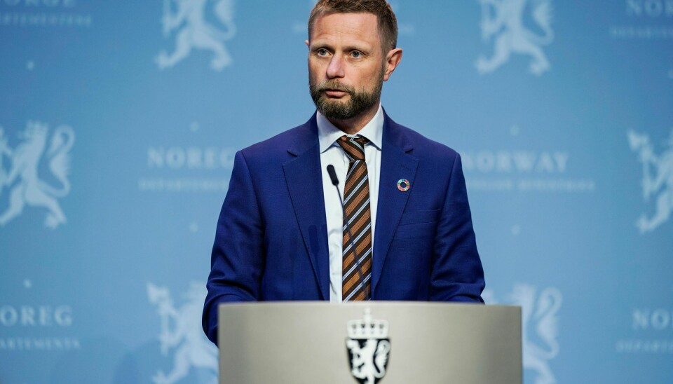 Helseminister Bent Høie (H).