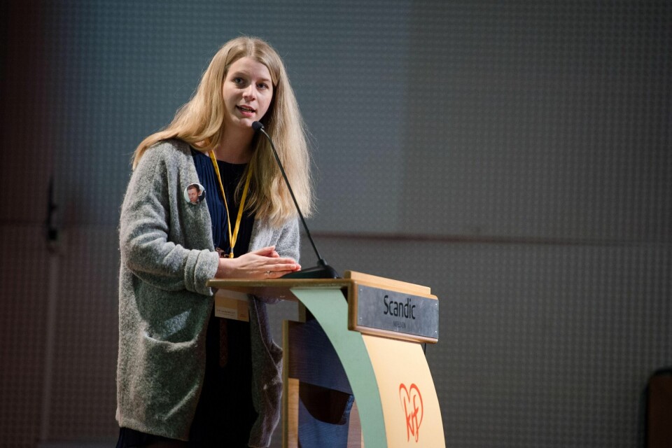 Trondheim 28.04.2017. KrF sitt landsmøte. Ida Lindtveit. FOTO: JOAKIM S. ENGER