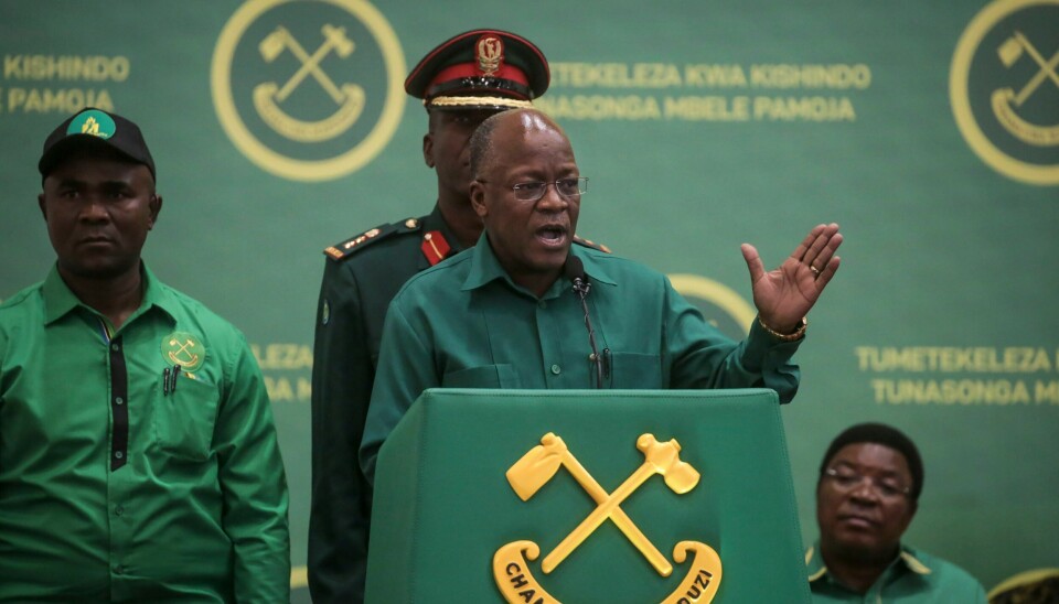 POPULISTISK: Tanzanias populistiske president John Pombe Magufuli er død, 61 år gammel. Foto: AP / NTB