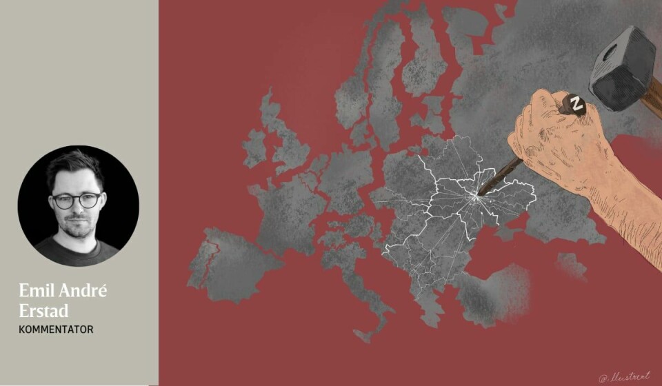 «Spørsmålet er kanskje heller om vi får tredje verdskrigen eller Putins fall først. La oss håpe på det siste», skriv kommentator Emil André Erstad. GG