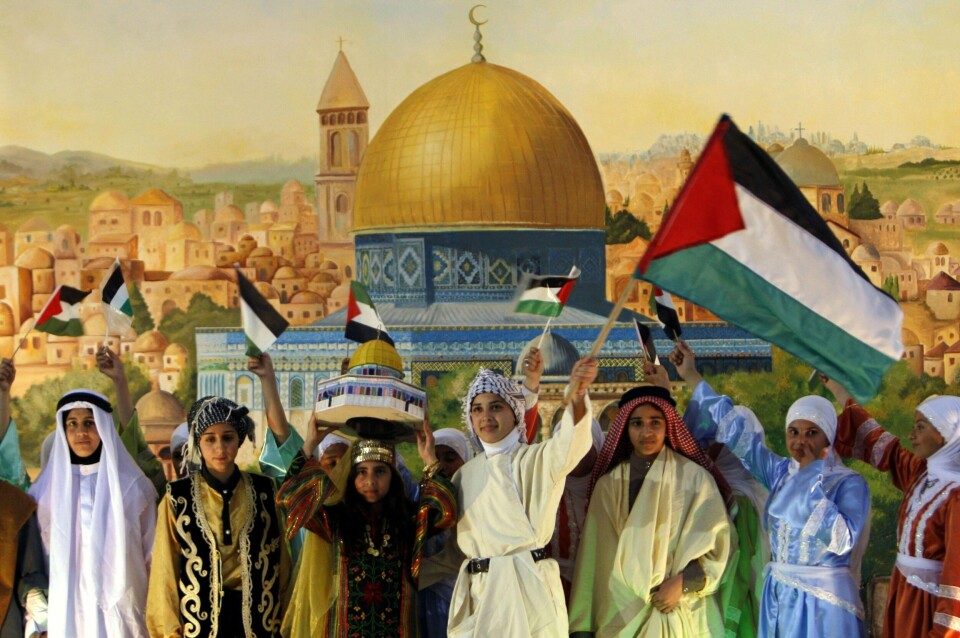 Det er i årene
mellom de to
verdenskrigene
at den palestinske
nasjonalismen
finner sin form, skriver Erling Rimehaug.