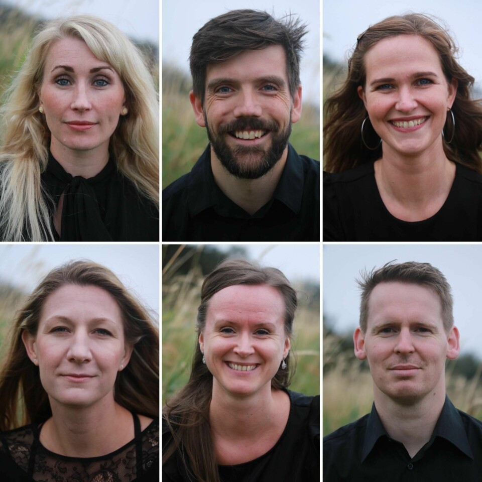 TABULA RASA: Tabula Rasa består av Rikke Lina Sorell Mathiesen, Arild Rohde, Sigrunn Jørdre, Zsuzsa Zseni, Elise Thorgersen Varne og Tord Kalvenes.