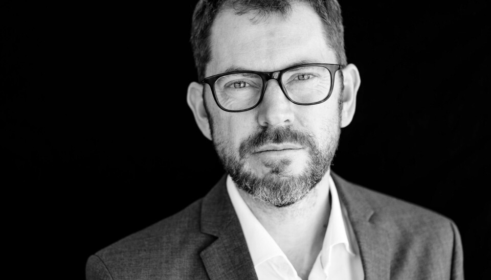 Sjefredaktør Bjørn Kristoffer Bore. Foto: Erlend Berge