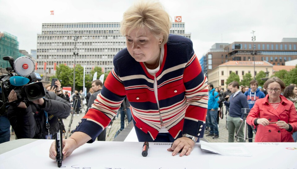 RÅTTENT: – Det har skjedd noe med nettet, det har blitt litt råttent. Det gjør Norge til et dårligere sted å vokse opp i, og det begrenser ytringsfriheten, sa statsminister Erna Solberg da hun sammen med No hate lanserte Rusken-aksjonen på nett i mai i år, målet var å rydde opp i søppelet i kommentarfeltet.