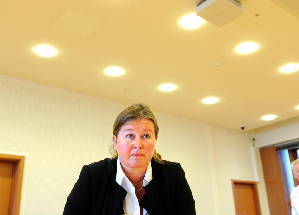 Advokat Vibeke Hein Bæra under en tidligere rettsak.