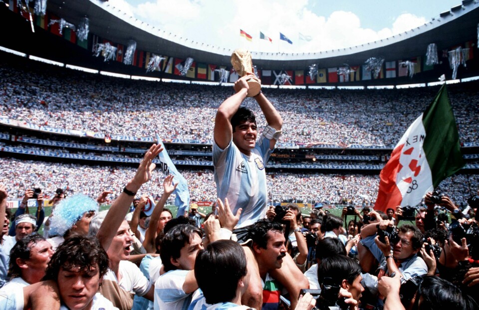 VM-seieren i Mexico foreviget Maradona for en hel verden i 1986. Siden skulle nedturene komme.