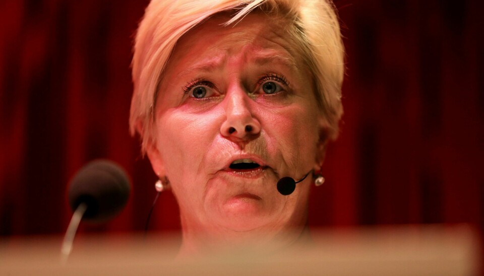 Frp-leder Siv Jensen vil ikke slutte å bruke ord som snikislamisering.