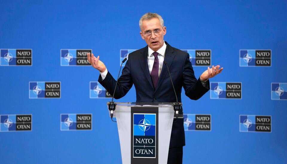 Nato-sjef Jens Stoltenberg. Foto: Virginia Mayo / AP / NTB Nato-sjef Jens Stoltenberg. Foto: Virginia Mayo / AP / NTB