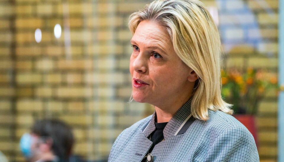 INNSTILT: Sylvi Listhaug er innstilt som ny Frp-leder. Foto: Håkon Mosvold Larsen / NTB