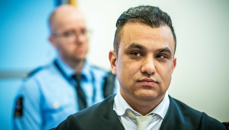 Javeed Shah forsvarer den voldstiltalte eksmannen til Abida Raja. Foto: Ole Berg-Rusten / NTB Javeed Shah forsvarer den voldstiltalte eksmannen til Abida Raja. Foto: Ole Berg-Rusten / NTB