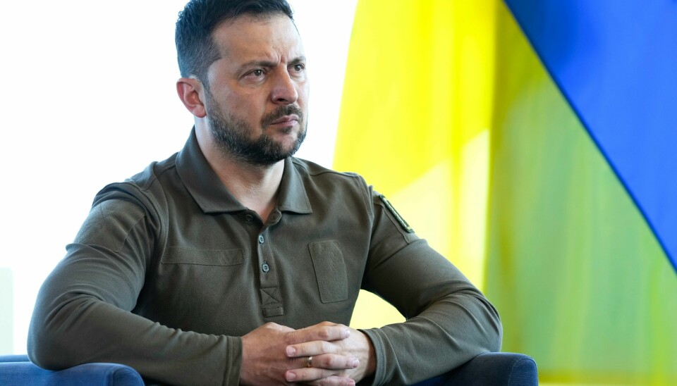Ukrainas president Volodymyr Zelenskyj sier Bakhmut er smadret, men han er tvetydig om byen faktisk har falt. Foto: Susan Walsh / AP / NTB Ukrainas president Volodymyr Zelenskyj innrømmer at Bakhmut trolig har falt. Foto: Susan Walsh / AP / NTB