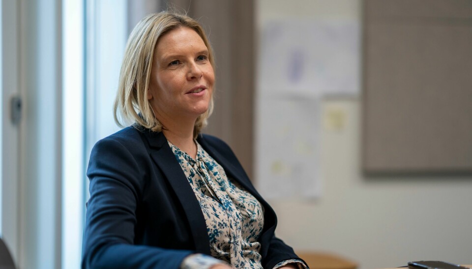Frp-leiar Sylvi Listhaug har ei rekke spørsmål knytta til kunnskapsminister Tonje Brennas habilitet. Foto: Lars Thomas Nordby / NTB Frp-leder Sylvi Listhaug.Foto: Lars Thomas Nordby / NTB
