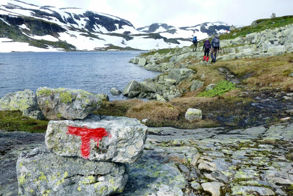 Det kan bli slutt på de karakteristiske røde T-ene som Den norske turistforening merker turstier med. De frykter konkurs som følge av koronakrisen. – Nå må Norge må støtte opp om frivilligheten, skriver frivillighetsforsker Daniel Arnesen.