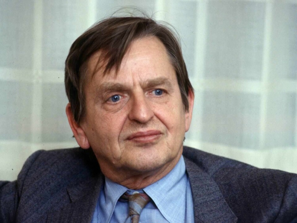 Sverige statsminister Olof Palme ble drept vinteren 1986.