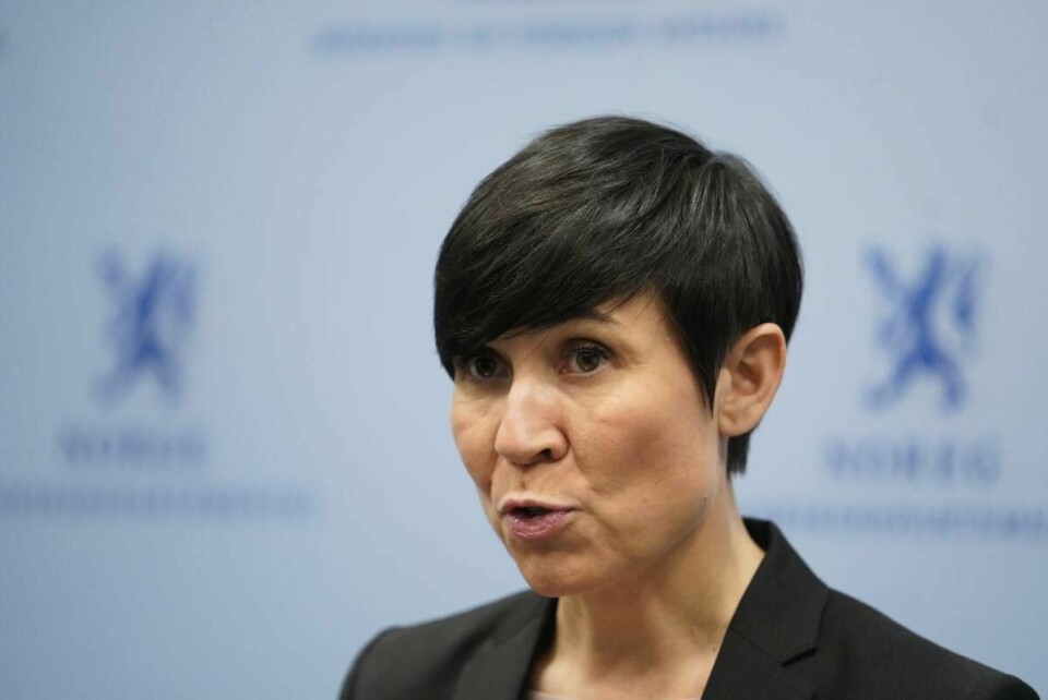 – Krigen i Syria har forårsaket enorme lidelser og ødeleggelser, sier utenriksminister Ine Søreide Eriksen (H) som har representert Norge på Giverkonferansen.