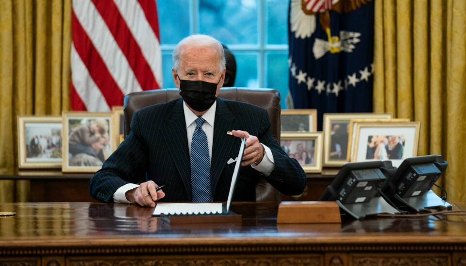 BLACK LIVES MATTER: I kjølvannet av politidrapet på George Floyd i fjor mai, har Biden lovet å lovet å jobbet mot rasediskriminering. BLACK LIVES MATTER: I kjølvannet av politidrapet på George Floyd i fjor mai, har Biden lovet å lovet å jobbet mot rasediskriminering.