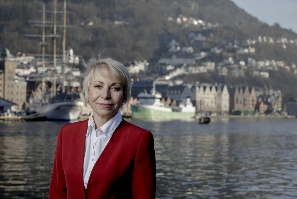 HAV AV LØSNINGER: Sissel Rogne er administrerende direktør ved Havforskningsinstituttet og arbeider for bedre havforvaltning. – Havet er en del av løsningen for så mye, sier hun. Sissel Rogne, adm. direktør ved Havforskningsinstituttet.