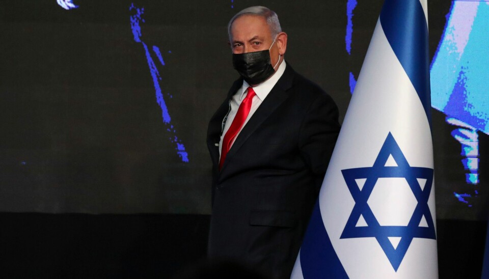 TAPER OG VINNER: Benjamin Netanyahu fikk ikke flertall for sin koalisjon ved valget. Likevel kan han komme til å fortsette som statsminister