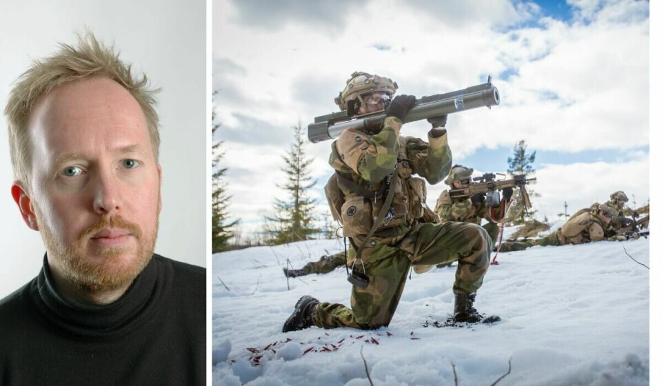 IKKJE PART: At Noreg no sender panservernvåpen til Ukraina gjer oss ikkje til ein part i konflikten etter krigens folkerett, meiner jussprofessor Knut Einar Skodvin. Jussprofessor Knut Einar Skodvin