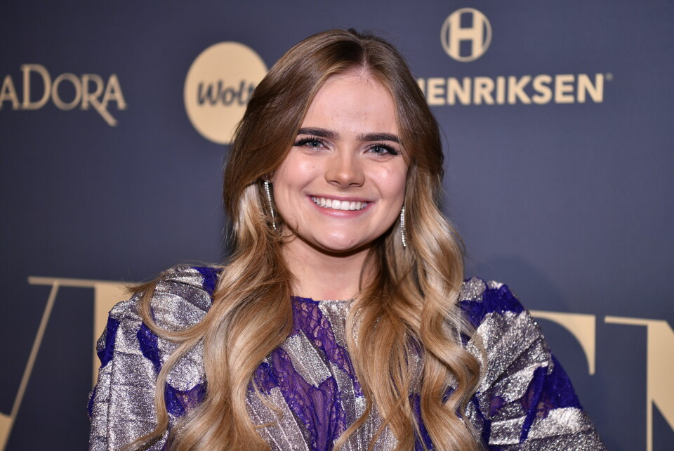 INFLUENSER: Linnea Løtvedt har 35 000 følgere på Instagram, 129 000 på Snapchat og over 260 000 på TikTok som ser henne hver eneste dag. På de ulike plattformene deler Linnea om psykisk helse, selvbilde og hennes kristne tro. Oslo 20211022. Linnea Løtvet under Vixen awards 2021 på den Gamle Logen Oslo.Foto: Naina Helén Jåma / NTB