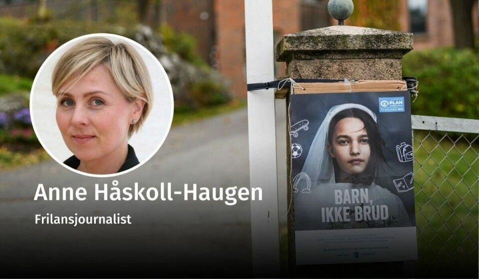 RESPEKTLØST: TV-aksjonen i år gikk til å bekjempe barneekteskap. Anne Håskoll-Haugen beskyldte NRKs tv-sending for å være respektløs ovenfor menneskene vi samlet inn penger til. Anne Håskoll-Haugen, TV-aksjonen, debatt