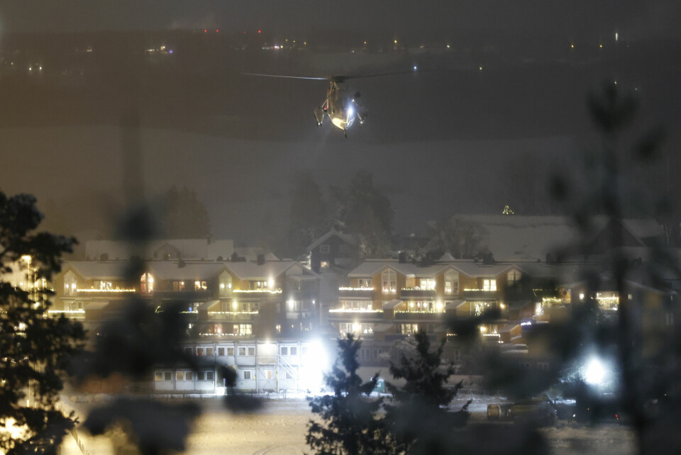 Jordras GjerdrumLetingen etter overlevende etter leirskredet i Ask i Gjerdrum fortsetter med helikoptre og droner også inn i det nye året. Ti personer er savnet.Foto: Jil Yngland / NTB(Foto: Jil Yngland/NTB)