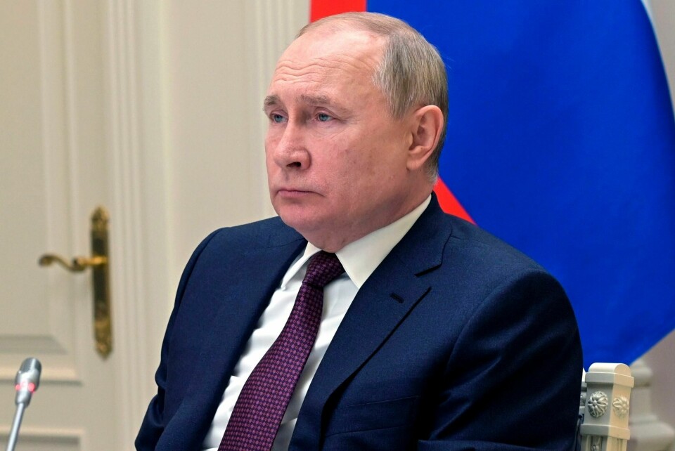 Russlands makthavere og president Vladimir Putin har ikke all verdens tid om de ønsker å gå til invasjon av Ukraina, ifølge Nupi-forsker. Foto: Aleksej Nikolskij/Sputnik, Kremlin Pool Photo via AP / NTB Russlands makthavere og president Vladimir Putin har ikke all verdens tid om de ønsker å gå til invasjon av Ukraina, ifølge Nupi-forsker. Foto: Aleksej Nikolskij/Sputnik, Kremlin Pool Photo via AP / NTB