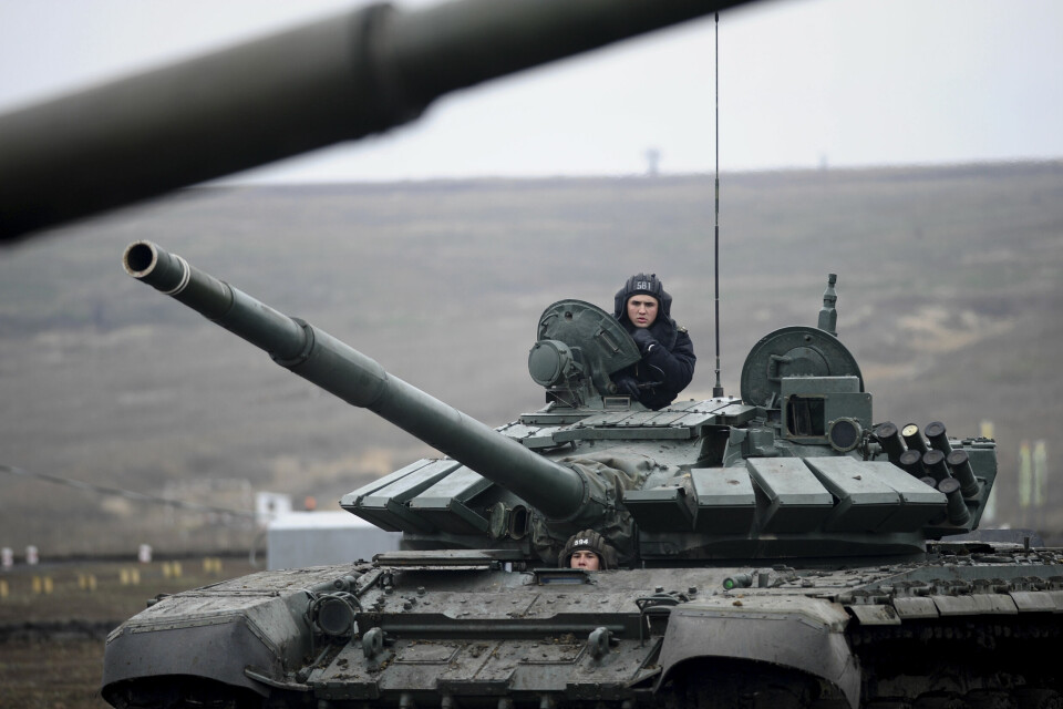 MAKTSPRÅK: Det einaste språket Russland forstår er makt, seier Midttun. Russland