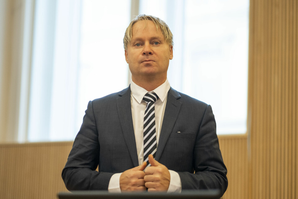 GRUNNLEGGAR: Olav Sylte starta Facebook-gruppe mot høge straumprisar. Han jobbar til vanleg som advokat. g