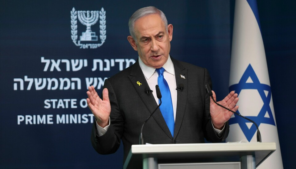 Den israelske regjeringa går med på ei våpenkvile med Hamas, melder den israelske kringkastaren Keshet 12. Opplysninga er førebels ikkje stadfesta av statsminister Benjamin Netanyahu. Foto: AP / NTB Den israelske regjeringa går med på ei våpenkvile med Hamas, melder den israelske kringkastaren Keshet 12. Opplysninga er førebels ikkje stadfesta av statsminister Benjamin Netanyahu. Foto: AP / NTB