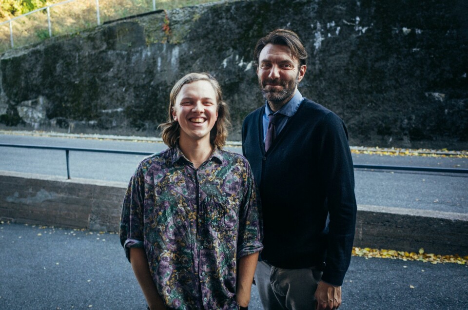 Jo David Meyer Lysne & Mats Eilertsen skaper ambiente, vakre og fredfullt knirkende lydlandskaper med motiver og titler hentet fra lokalgeografi, skriver Ole Johannes Åleskjær.(Foto: )