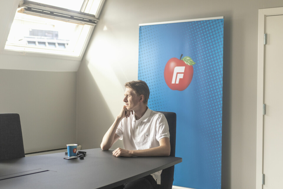 Kronikk ungdomspartilederne.IKKE ALENE: – AUF skal ikke stå alene i kampen mot ekstremisme, skriver FpU-formann Andreas Brännström.(Foto: Tuva Skare)