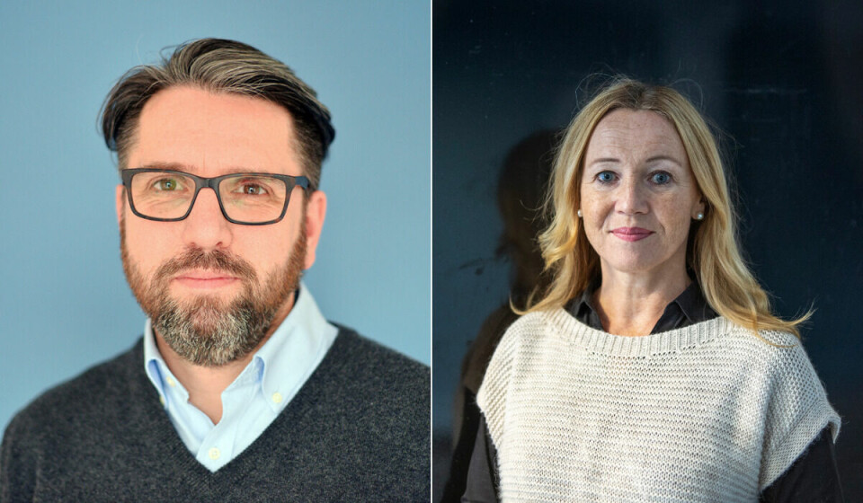 TIL DISKUSJON: Øyvind Haraldseid i Misjonskyrkja og Ingunn E. Ulfsten, dagleg leiar av Pinsebevegelsen, er positive til utviklinga av ein ny kristen TV-kanal. Øyvind Haraldseid i Misjonskyrkja og Ingunn E. Ulfsten, leiar av Pinsebevegelsen, er positive til utviklinga av ein ny kristen TV-kanal.