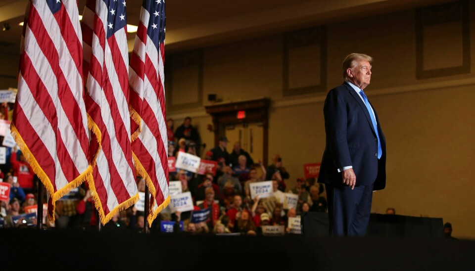 Tidligere president i USA, Donald Trump, vil ha tilbake gamlejobben. Her fra et valgkamparrangement i New Hampshire. Foto: Reba Saldanha / AP / NTB Tidligere president i USA, Donald Trump, vil ha tilbake gamlejobben. Her fra et valgkamparrangement i New Hampshire. Foto: Reba Saldanha / AP / NTB