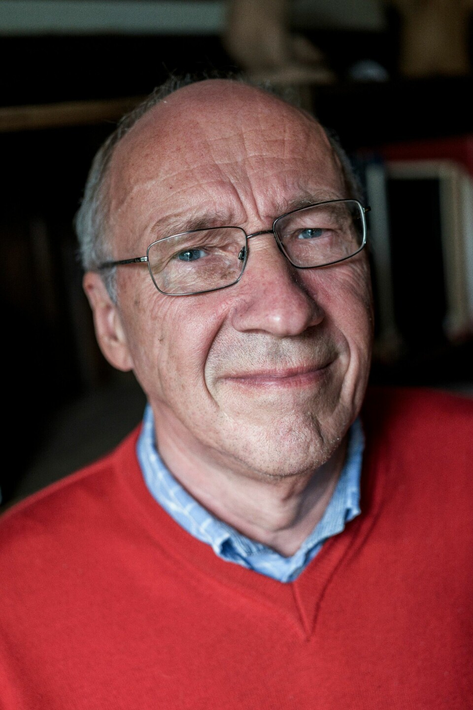 Inge Eidsvåg, forfatter og lektor ved Nansenskolen. Inge Eidsvåg. Nansenskolen.