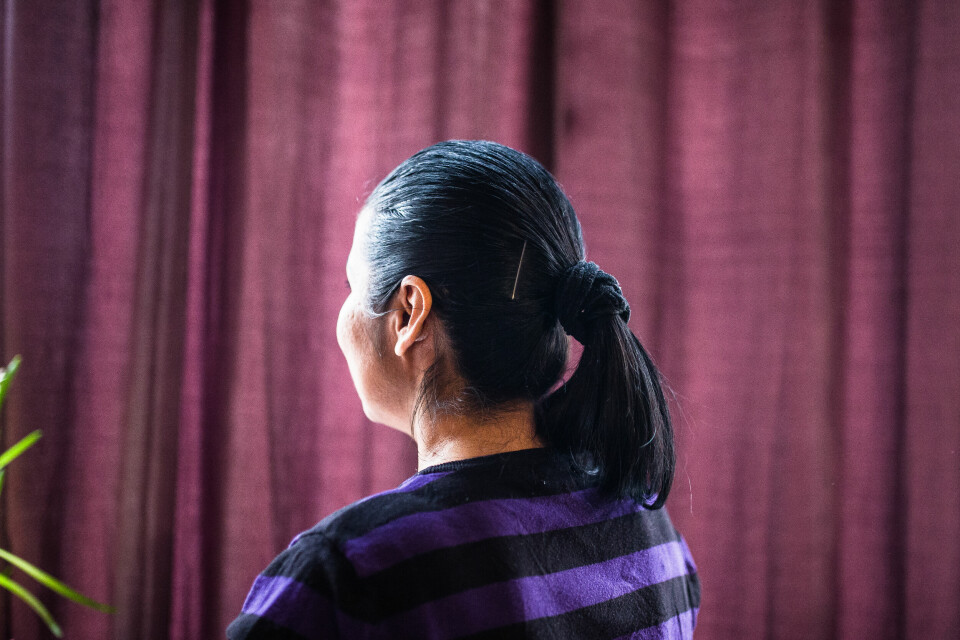 – Når jeg kommer hit, synger, leser, ber og har det øyeblikket med Gud, føler jeg meg bedre. Det er stort! sier en av kvinnene som kommer til kafeen som Marita Women har for kvinner som lever av prostitusjon. Foto: Dorthe Karlsen