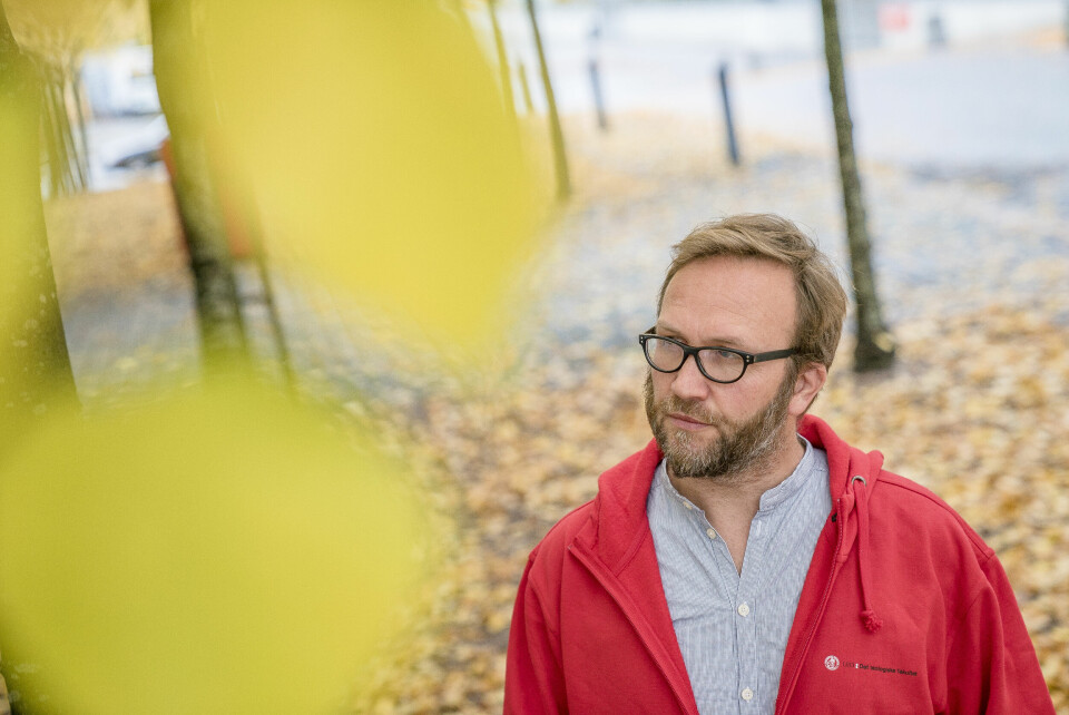 – Slik nådeforkynnelsen fungerer i dag har den gått fra å være et ubetinget tilsagn om nåde til tross for synd, utilstrekkelighet og brudd på Guds lov, til å bli en ny type moralisme, sier Mjaaland, som er professor ved Det teologiske fakultet ved Universitetet i Oslo. Foto: Erlend Berge