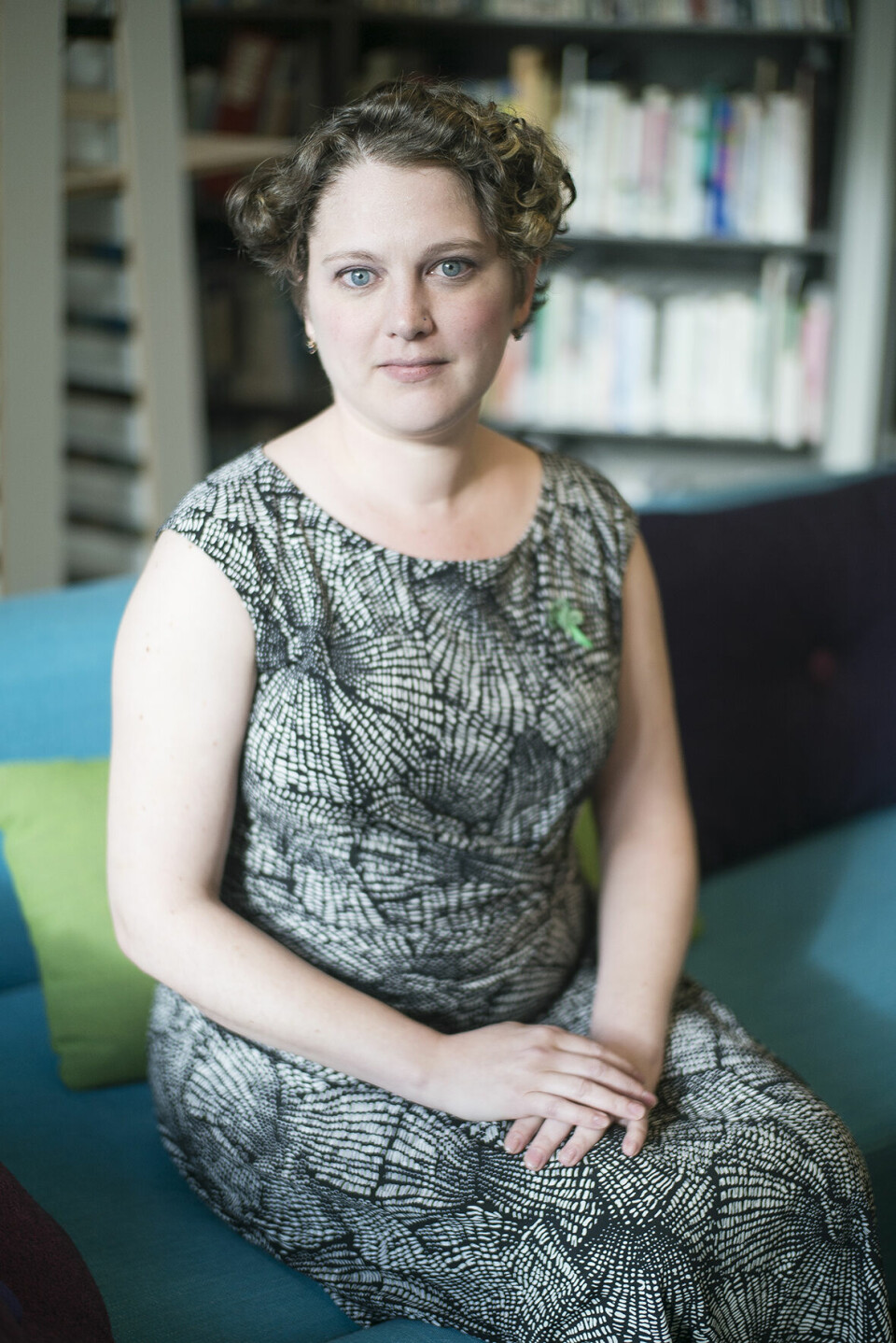Amerikanske Jennifer Lobasz klarer ikke å forklare hvordan radikale feminister og evangelikale kristne kan finne sammen i kampen mot menneskehandel. Foto: Erlend Berge