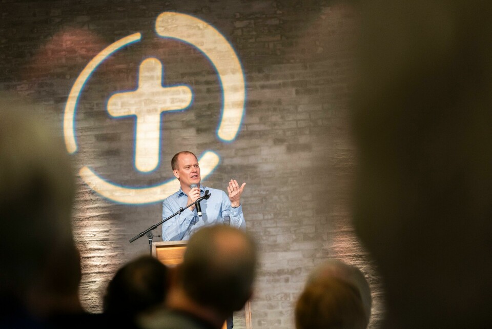 Erik Andreassen, pastor i Misjonskirken Betlehem på Abildsø i Oslo, er svært kritisk til Visjon Norges bruk av coronavirus for å få inn penger. Misjonskirken Betlehem. Abildsø, Oslo.
Erik Andreassen, pastor
