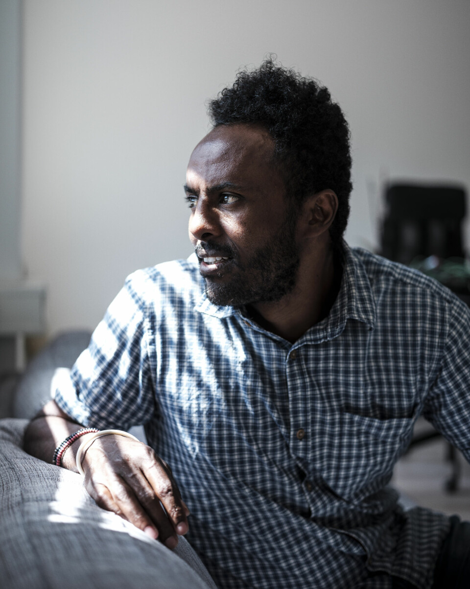 Saad ser tilbake, og føler seg heldig. Foto: Erlend Berge