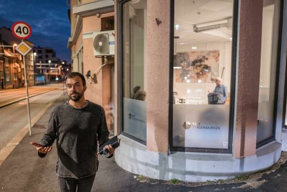 – Når Salt blir større og mer mangfoldig, blir det viktig at vi tydeliggjør ulike familiekonstellasjoner i lederskapet og i språket vårt, sier Øystein Gjerme. Han er hovedpastor i menigheten Salt i Bergen. – Når Salt blir større og mer mangfoldig, blir det viktig at vi tydeliggjør ulike familiekonstellasjoner i lederskapet og i språket vårt, sier Øystein Gjerme. Han er hovedpastor i menigheten Salt i Bergen.