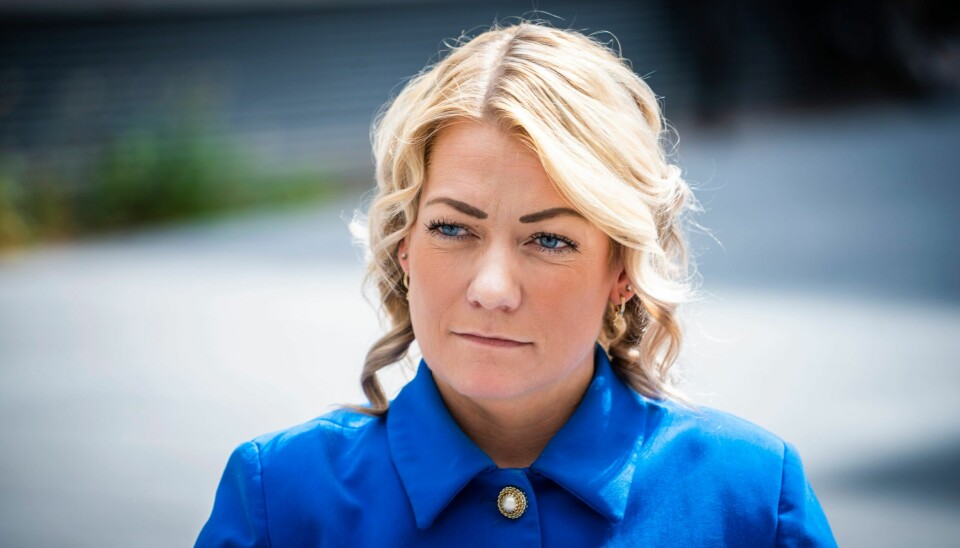 Landbruks- og matminister Sandra Borch (Sp) reiser til Vadsø. Bildet viser Sandra Borch.